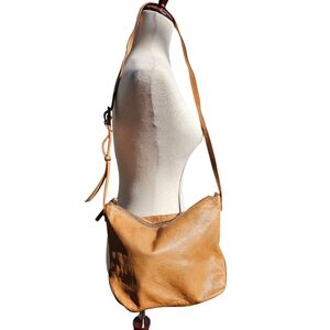 American Leather Co. Tan Crossbody Bag